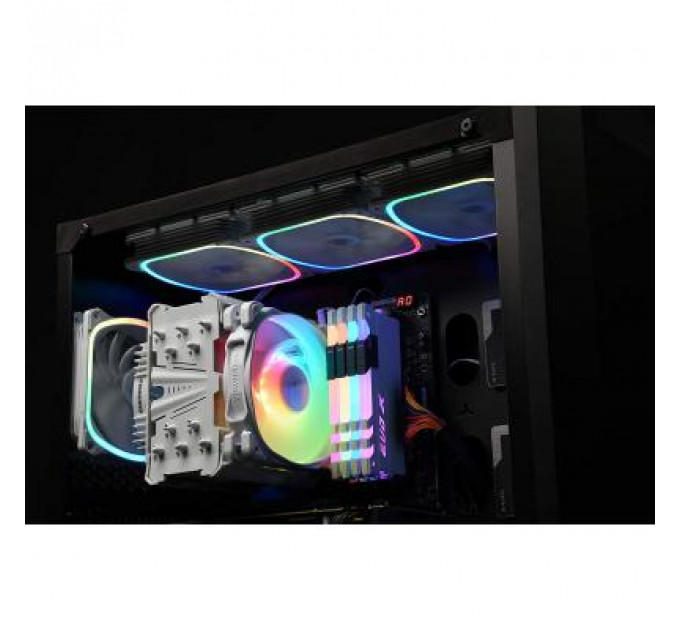 Кулер до процесора Enermax ETS-T50 AXE ARGB White (ETS-T50A-W-ARGB)