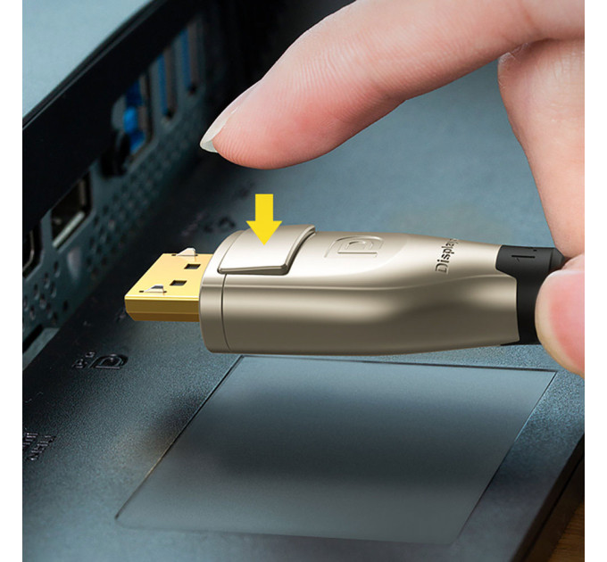 Ugreen Кабель мультимедійний Display Port to Display Port 3.0m V1.4 8K DP112 Ugreen (60844)