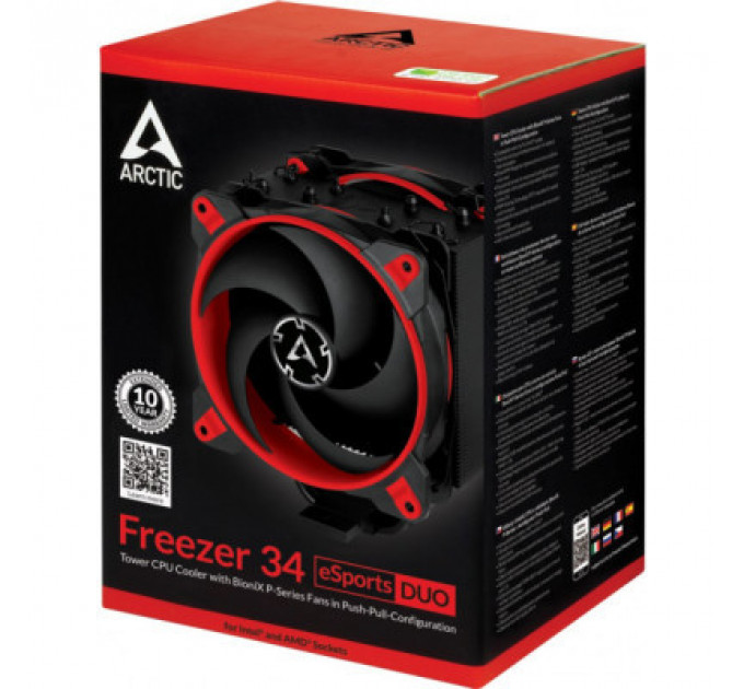 Кулер до процесора Arctic Freezer 34 eSports DUO Red (ACFRE00060A)