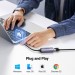 Ugreen Перехідник USB 3.1 Type-C to Ethernet RJ45 1000 Mb CM199 Ugreen (50737)