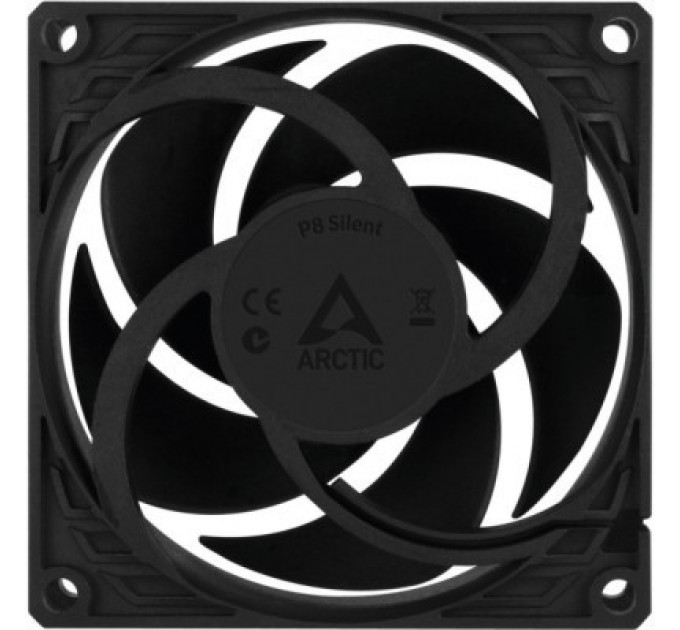 Кулер до корпусу Arctic P8 black (ACFAN00147A)