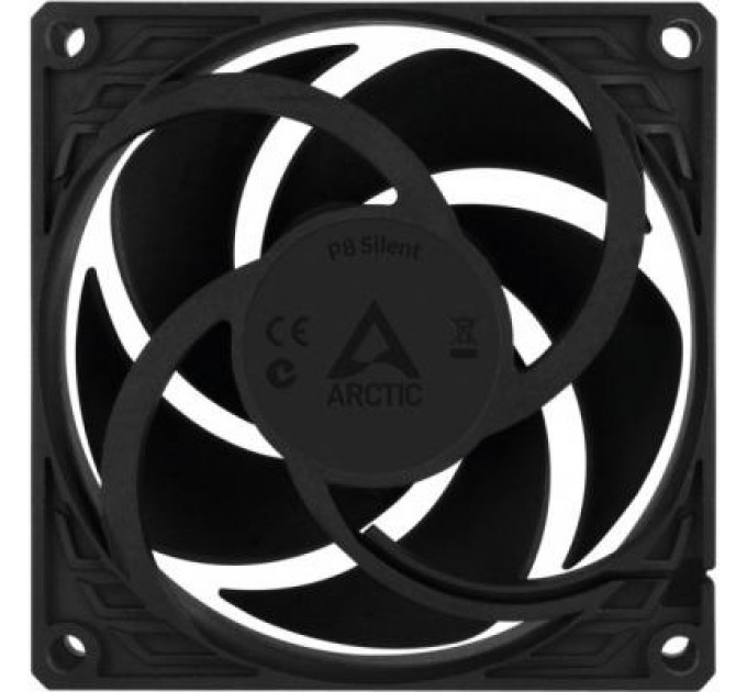 Кулер до корпусу Arctic P8 Silent black (ACFAN00152)