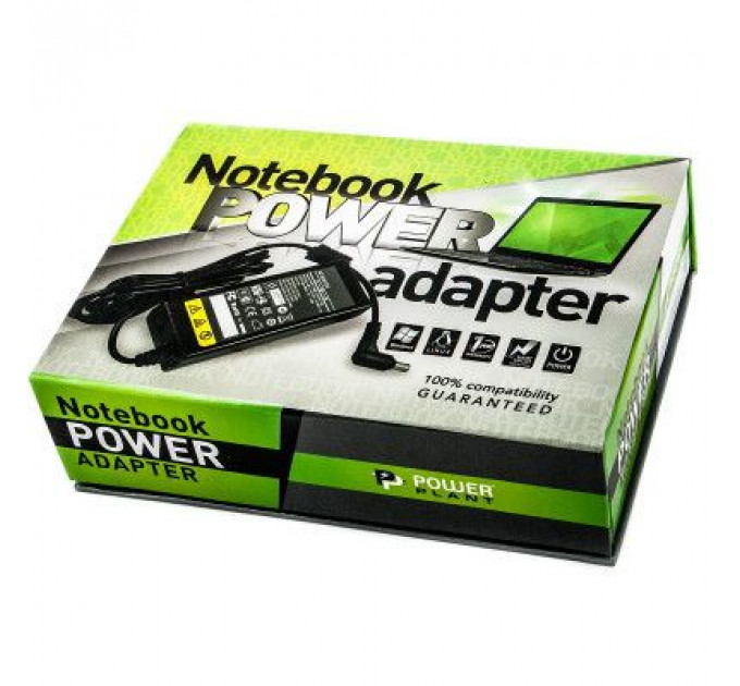 Блок живлення до ноутбуку PowerPlant HP 220V, 90W: 19.5V, 4.62A (4.5*3.0) (HP90G4530)
