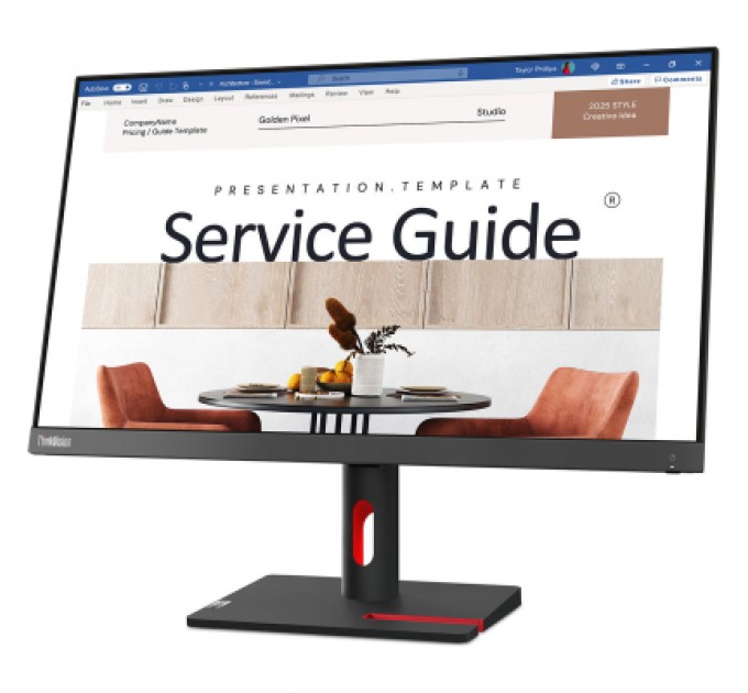 Lenovo Монітор Lenovo S24i-30 (63DEKAR3WW)