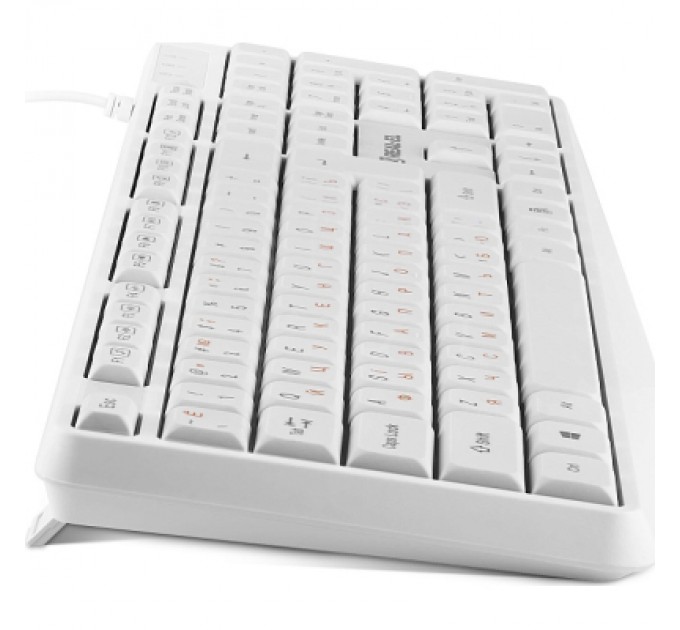 Клавіатура REAL-EL RK-513 USB White (EL123100047)
