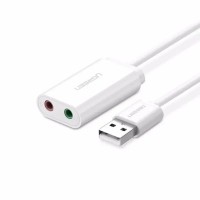 Звукова плата Ugreen US205 white (30143)