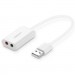 Ugreen Звукова плата Ugreen US205 white (30143)