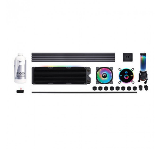 Набір для збірки CРO ThermalTake Pacific CL360 Max/CL360mm/Hard Tube/pure clear coolant (CL-W259-CU00SW-A)
