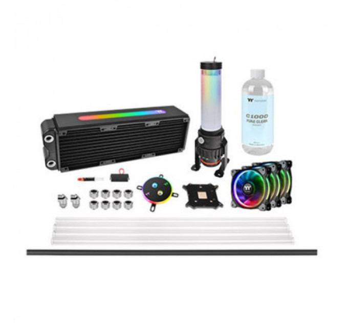 Набір для збірки CРO ThermalTake Pacific M360 Plus D5 Hard Tube Water Cooling Kit (CL-W218-CU00SW-A)