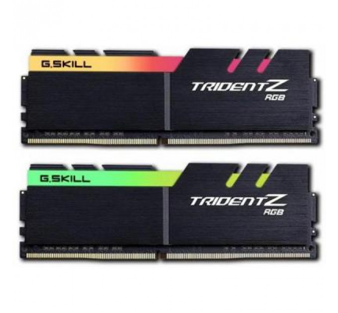 Модуль пам'яті для комп'ютера DDR4 16GB (2x8GB) 3600 MHz TridentZ RGB Black G.Skill (F4-3600C18D-16GTZR)