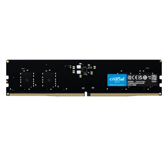 Micron Модуль пам'яті для комп'ютера DDR5 32GB 5600 MHz Micron (CT32G56C46U5T)