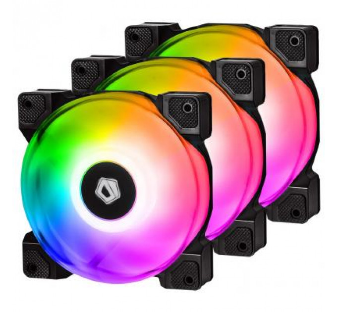 Кулер до корпусу ID-Cooling DF-12025-ARGB Trio (3pcs Pack) (DF-12025-ARGB Trio)