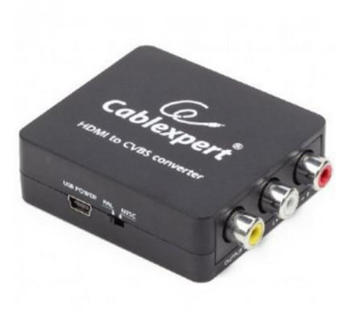 Конвертор HDMI to 3 x RCA Cablexpert (DSC-HDMI-CVBS-001)