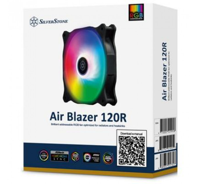 Кулер до корпусу Silver Stone SST-AB120R-ARGB