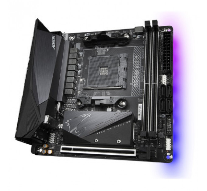 Материнська плата GIGABYTE B550I AORUS PRO AX