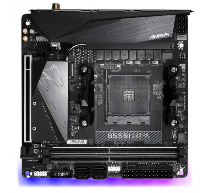 Материнська плата GIGABYTE B550I AORUS PRO AX