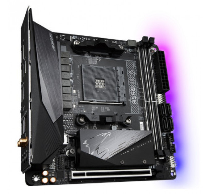 Материнська плата GIGABYTE B550I AORUS PRO AX