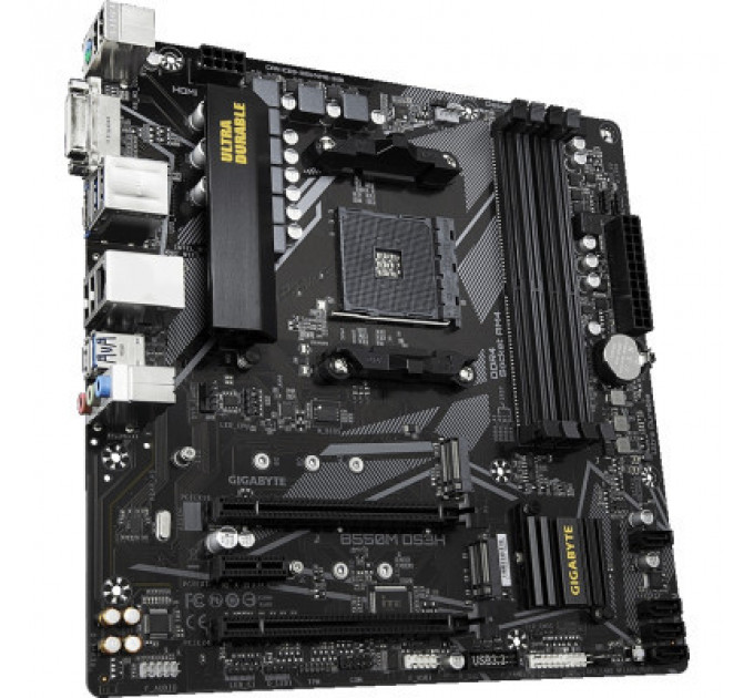 Материнська плата GIGABYTE B550M DS3H