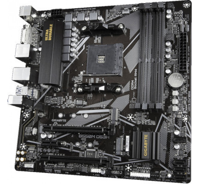Материнська плата GIGABYTE B550M DS3H