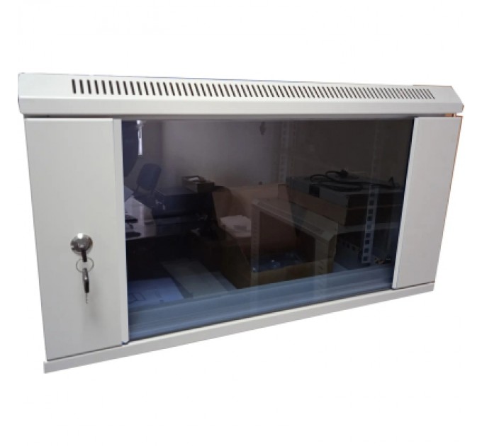 Шафа настінна Hypernet 9U 19" 600x350 (WMNC-35-9U-FLAT-AC)