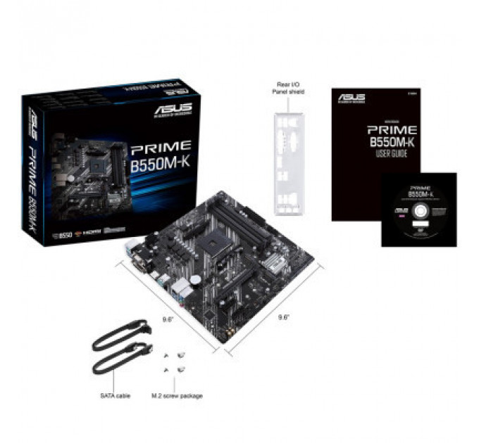 Материнська плата ASUS PRIME B550M-K