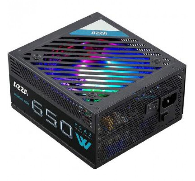 Блок живлення Azza 650W (PSAZ 650W ARGB)
