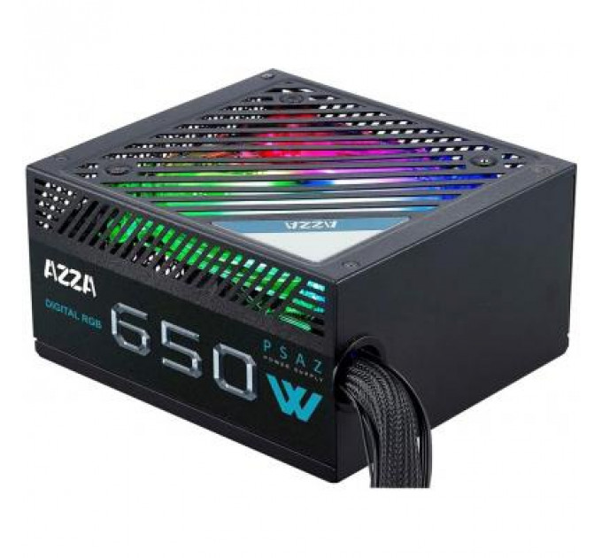 Блок живлення Azza 650W (PSAZ 650W ARGB)