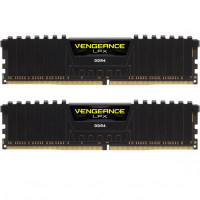 Модуль пам'яті для комп'ютера DDR4 32GB (2x16GB) 3200 MHz Vengeance LPX Black Corsair (CMK32GX4M2E3200C16)