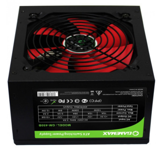 Блок живлення Gamemax 450W (GM-450B)