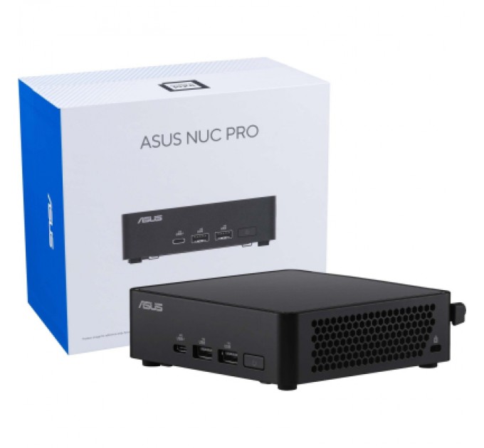 Комп'ютер ASUS NUC 14 Pro Slim Kit RNUC14RVKI300002I / Core 3 100U, EU Cord (90AR0062-M00040)