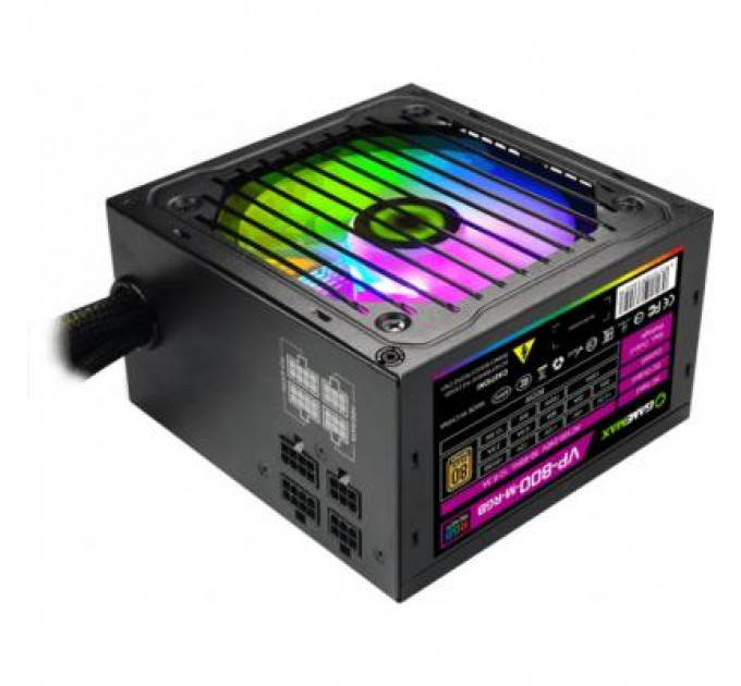 Блок живлення Gamemax 800W (VP-800-M-RGB)