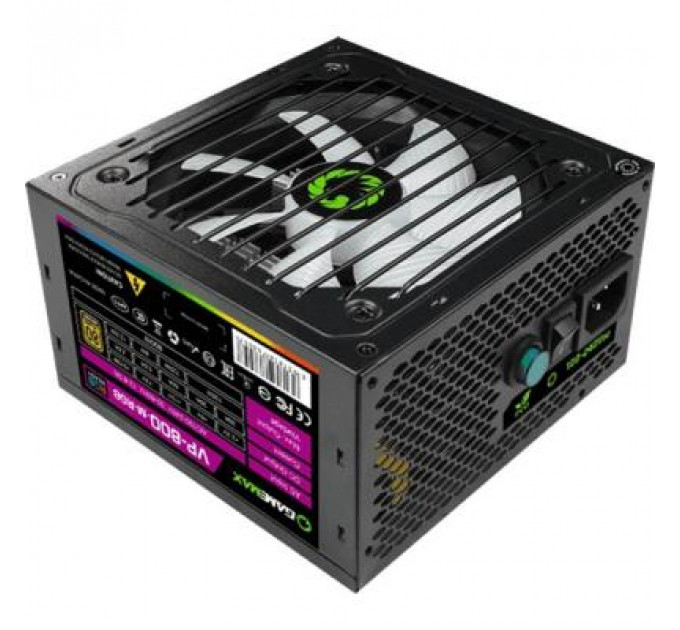 Блок живлення Gamemax 800W (VP-800-M-RGB)