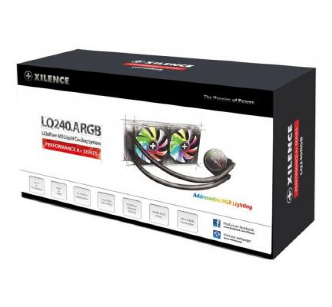 Система рідинного охолодження Xilence LiQuRizer 240 ARGB (XC977)