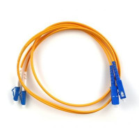 Оптичний патчкорд Eserver SC/UPC-LC/UPC SingleMode, Duplex, 1m (ES-SС-LC/UPC-1-SM-D)