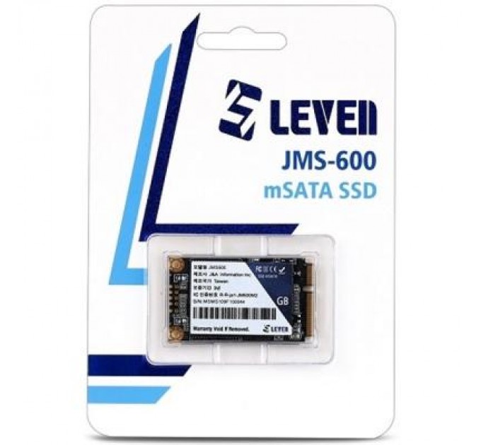LEVEN Накопичувач SSD mSATA 256GB LEVEN (JMS600-256GB)