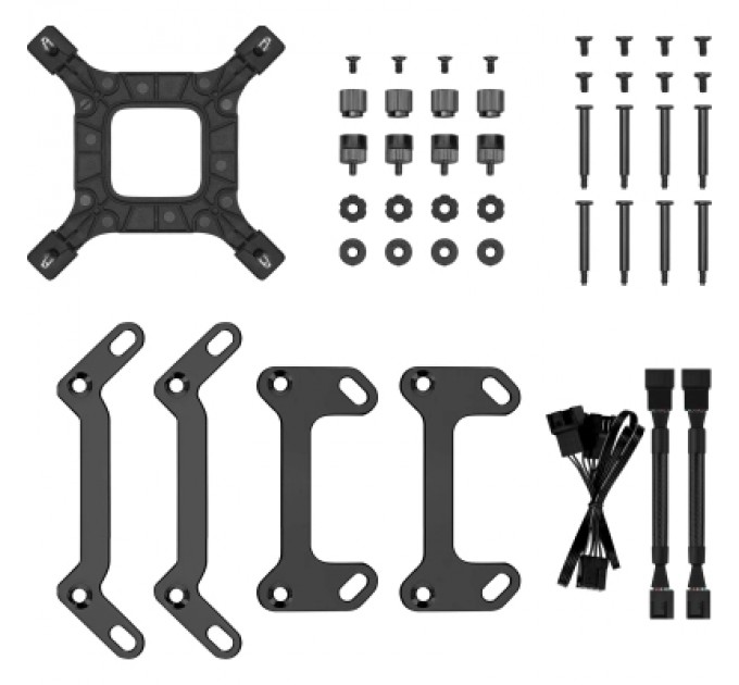 Deepcool Система рідинного охолодження Deepcool LS520 SE Black (R-LS520-BKAMMM-G-1)