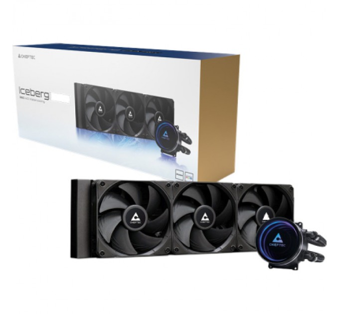 Chieftec Система рідинного охолодження Chieftec Iceberg 360 DARK (CLC-360-BLK)