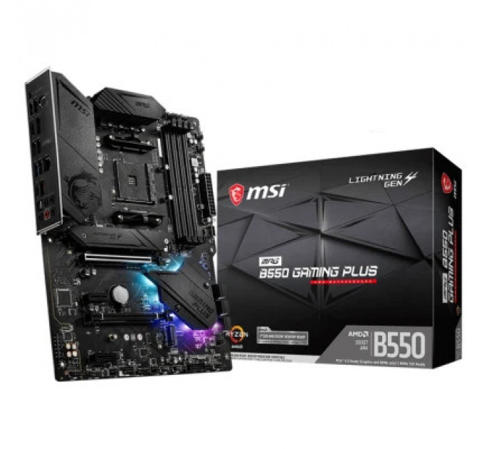 Материнська плата MSI MPG B550 GAMING PLUS