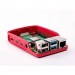 Raspberry Pi Додаткове обладнання до промислового ПК Raspberry Pi Корпус для Raspberry Pi 4 Model B, офіційний червоно-білий (KP4RW)