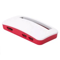 Додаткове обладнання до промислового ПК Raspberry Pi Корпус для Raspberry Pi Zero/Zero2, офіційний червоно-білий (SC0049) (SC0049)