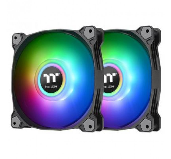Кулер до корпусу ThermalTake Pure Duo 12 ARGB Sync Radiator Fan 2 Pack Fan (CL-F115-PL12SW-A)