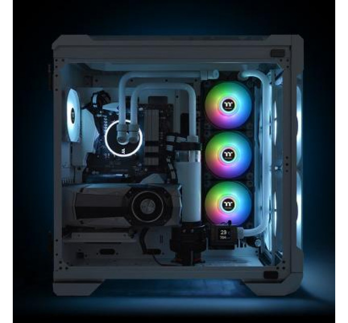 Кулер до корпусу ThermalTake Pure Duo 12 ARGB Sync Radiator Fan 2 Pack Fan (CL-F115-PL12SW-A)