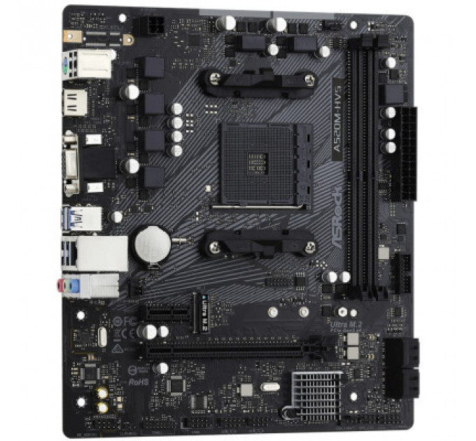 Материнська плата ASRock A520M-HVS