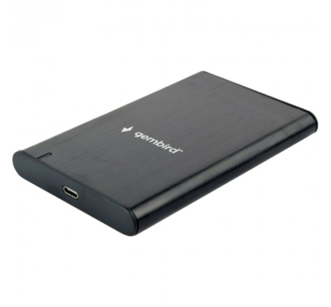 Кишеня зовнішня Gembird 2.5" USB3.1 alum black (EE2-U3S-6)