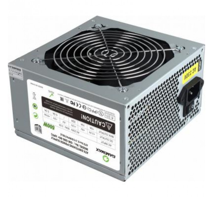Блок живлення Gamemax 500W (GM-500 80+ APFC)