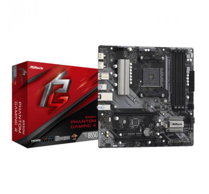 Материнська плата ASRock B550M PHANTOM GAMING 4