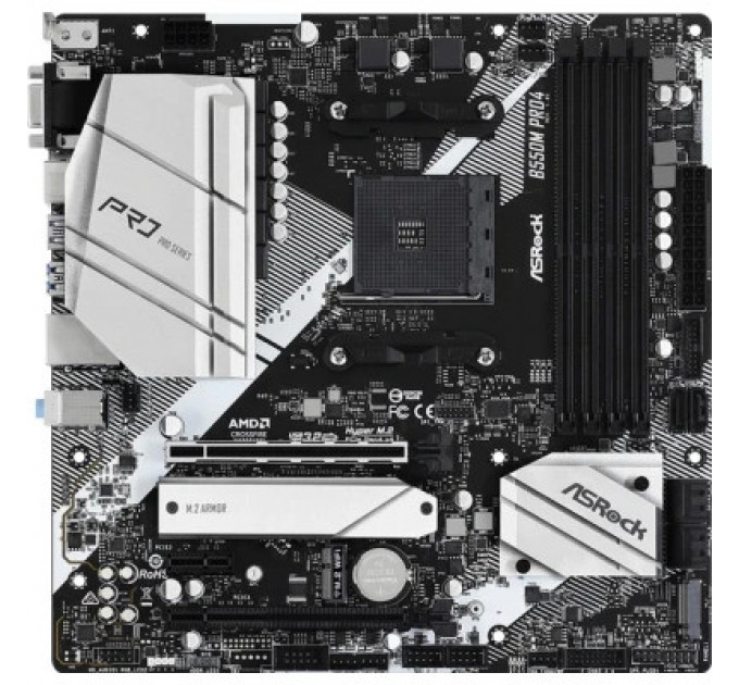 Материнська плата ASRock B550M PRO4