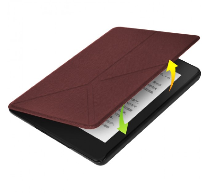 Чохол до електронної книги BeCover Ultra Slim Origami Amazon Kindle Paperwhite 12th Gen. 2024 7" Red Wine (712842)