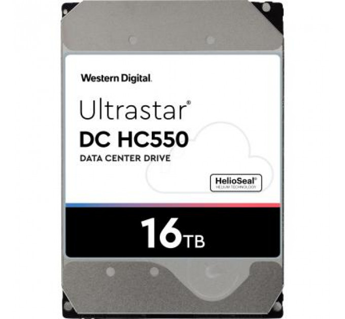 Жорсткий диск 3.5" 16TB Ultrastar DC HC550 WD (WUH721816ALE6L4)