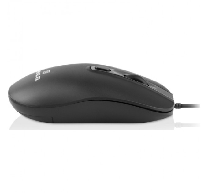 Мишка REAL-EL RM-222 USB Black/Gray (EL123200040)